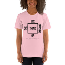 Load image into Gallery viewer, Think Outside Of The Box - Unisex T-Shirt