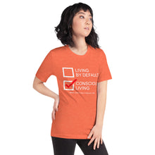 Load image into Gallery viewer, Conscious Living Short-Sleeve Unisex T-Shirt