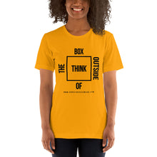 Load image into Gallery viewer, Think Outside Of The Box - Unisex T-Shirt