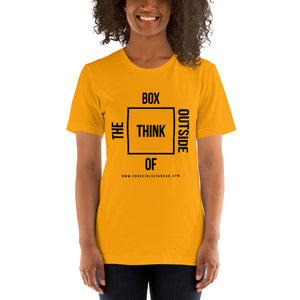 Think Outside Of The Box - Unisex T-Shirt