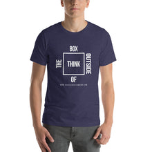 Load image into Gallery viewer, Think Outside Of The Box - Unisex T-Shirt