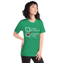 Load image into Gallery viewer, Conscious Living Short-Sleeve Unisex T-Shirt