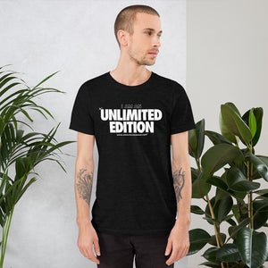 I AM AN UNLIMITED EDITION (White) Short-Sleeve Unisex T-Shirt