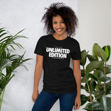 Load image into Gallery viewer, I AM AN UNLIMITED EDITION (White) Short-Sleeve Unisex T-Shirt