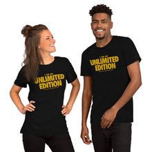 Load image into Gallery viewer, I AM AN UNLIMITED EDITION (Gold) Short-Sleeve Unisex T-Shirt